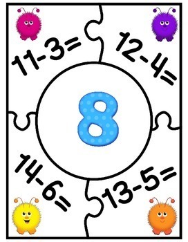 Subtraction Facts to 20 by Teaching Second Grade | TpT
