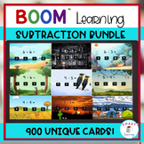 Subtraction Facts BOOM 900 Card Bundle of Basic Facts