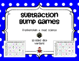 Subtraction Facts Bump Games Pack