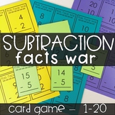 Subtraction Facts War