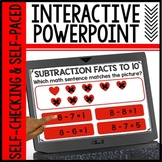 Interactive Math Games Subtraction Math Facts to 10 Powerpoint