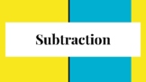 Subtraction- Fill in the Box