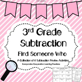 Subtraction Find Someone Who Activity