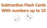 Subtraction Flash Cards (0-10)