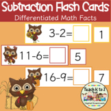 Subtraction Flash Cards/Math Centers/Fall Owl/Tutors/Fall 