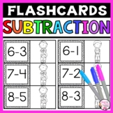 Subtraction Flashcards Differences to 10