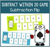 Subtraction Flip - Add within 20 - Maths Activity - Card G