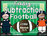 Subtraction Football (Easy)