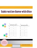 Subtraction Game with Dice (Subtracting from 6,7 and 8