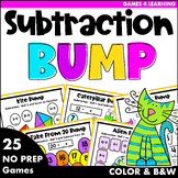 Subtraction Games: 25 Printable Math Bump Games for Facts Fluency