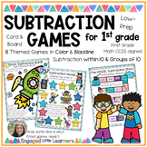 Subtraction Games for First Grade | Fluently Subtract with