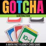 Subtraction Math Fact Fluency Game: A Math Station Activity