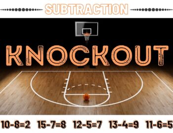 Preview of Subtraction Knockout #summersavings24