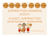 Subtraction Madness Scoot Game