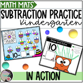 Subtraction | Math Mats | Kindergarten 