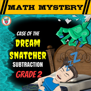 Preview of Subtraction Review Math Mystery Activity - Subtracting within 100