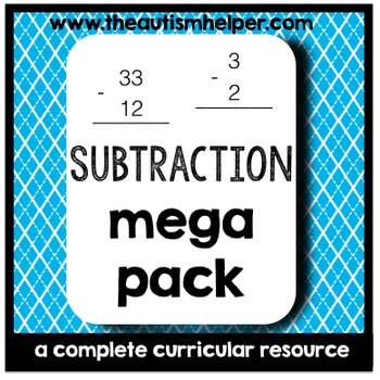 Preview of Subtraction Mega Pack {a complete curricular resource}