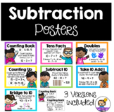 Subtraction Strategies Posters