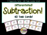 Subtraction Practice With Differentiated Task Cards DOLLAR DEAL