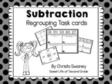 Subtraction Regrouping Task Cards