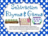 Subtraction Rhymes, Games and Centers