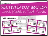 Subtraction Single- and Multi-Step Word Problem Task Cards