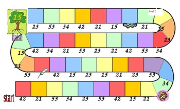 Preview of Subtraction Sparrows 2-digit subtraction game Common Core practice