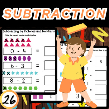 Preview of Subtraction Spectacular: A Comprehensive Workbook for Young Mathematicians