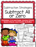 Subtraction Strategies - Subtract All or Zero