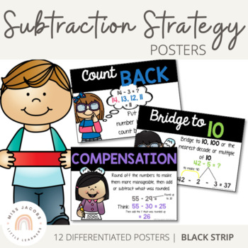 Preview of Subtraction Strategy Posters