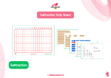 Subtraction Strip Board - Montessori Math - Montessori 911