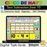 Subtraction Taking Away from 10 Tacos Food Cinco De Mayo B