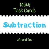 Subtraction Task Cards Digital & Printable