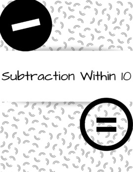 Preview of Subtraction Under 10 Pack