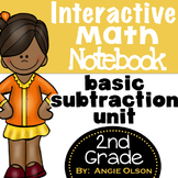 Subtraction Second Grade Math Notebook