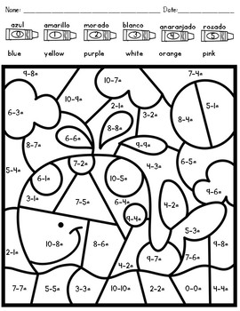 Subtraction Whale by Kindergarten Maestra | Teachers Pay Teachers