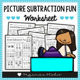 Subtraction With Pictures - Numbers 1 to 10 - Animal Theme