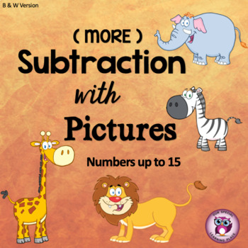 Preview of Subtraction With Pictures (Numbers up to 15)