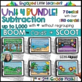Subtraction With & Without Regrouping up to 1,000 BUNDLE |