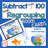 Subtraction Within 100 with Regrouping Boom Cards | Subtra