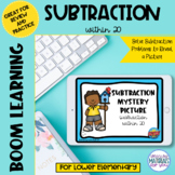 Subtraction Within 20 Boom Learning℠ | Spring Picture Reveal