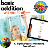 Addition Within 30 Digital Progress Monitoring Activity