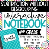 Subtraction Without Regrouping Interactive Math Notebook f