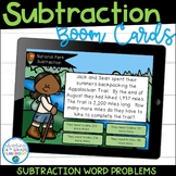 Subtraction Word Problems | Boom Cards™ | National Parks