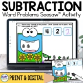 Subtraction Word Problems Digital Center for Seesaw™