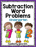 Subtraction Word Problems For Kindergarten