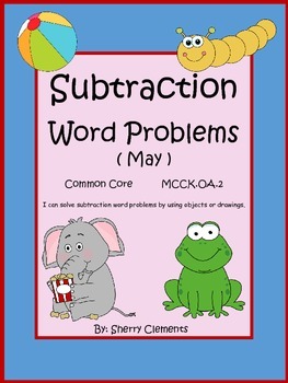 Preview of Subtraction Word Problems | Worksheets | Number Line