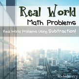 Subtraction Skills Math Word Problems Common Core Activiti