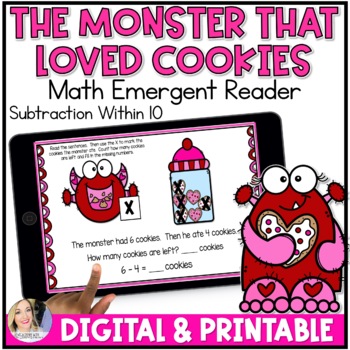 Cookie Monster Subtraction by Tabitha Pupo