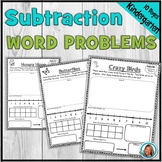 Kindergarten Word Problems Subtraction